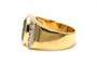 Bague 54 Manfredi - Bague contemporaine en or jaune, topaze et diamants 58 Facettes 22803