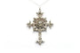 Pendentif Napoléon III - Pendentif en or blanc 18 carats et argent serti de diamants 58 Facettes B729
