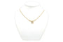 Collier Collier contemporain en or jaune et diamants 58 Facettes 22909