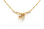 Collier Collier contemporain en or jaune et diamants 58 Facettes 22909