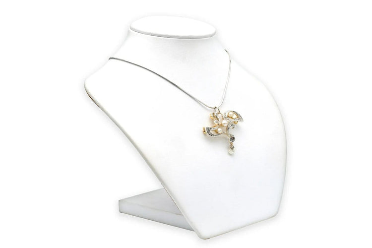 Collier Collier Art nouveau en or jaune 18 carats, argent, perles et diamants 58 Facettes 21134