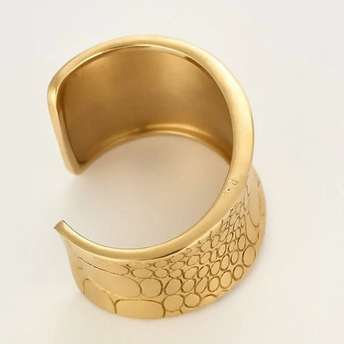 Bracelet Pomellato - Bracelet ouvert en or rose 18K serti de diamants 58 Facettes