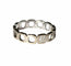 Bague 55 Dinh Van Impression Domino - Alliance en or blanc et diamants 58 Facettes 600