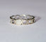 Bague 55 Dinh Van Impression Domino - Alliance en or blanc et diamants 58 Facettes 600