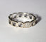 Bague 55 Dinh Van Impression Domino - Alliance en or blanc et diamants 58 Facettes 600