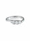 Bague 52 Bague jarretière en or blanc et diamants 58 Facettes 400