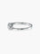 Bague 52 Bague jarretière en or blanc et diamants 58 Facettes 400