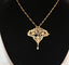 Pendentif Broche-pendentif Art nouveau en or jaune 18 k et platine 58 Facettes 447