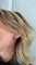 Boucles d'oreilles Puces d’oreilles en or jaune 14 carats et opales noires 58 Facettes 549