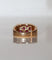 Bague 56 Bague chevalière - Rubis et diamants en or jaune 18 carats 58 Facettes 541