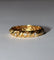 Bague 52 Alliance godronnée en or jaune 18 carats et diamants 58 Facettes 569.3
