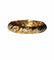 Bague 52 Alliance godronnée en or jaune 18 carats et diamants 58 Facettes 569.3