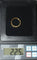 Bague 52 Alliance godronnée en or jaune 18 carats et diamants 58 Facettes 569.3