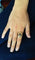 Bague 52 Bague ovale en or jaune 18 carats, saphirs et diamants 58 Facettes 587