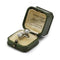 Bague 55 Bague Toi et Moi en platine 950 sertie de diamants 58 Facettes 1016