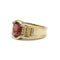Bague 50 Bague en or jaune 750‰ avec tourmaline et diamants 58 Facettes 1175