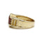 Bague 50 Bague en or jaune 750‰ avec tourmaline et diamants 58 Facettes 1175