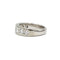 Bague 54 Bague en or blanc 750‰ et diamants 58 Facettes 1063