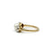 Bague 46 Bague trilogie XIXe siècle en or jaune 750 avec perle et diamants 58 Facettes 1241