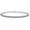 Bracelet Bracelet rigide en or blanc 750 et diamants env. 1 ct 58 Facettes 1242