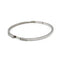 Bracelet Bracelet rigide en or blanc 750 et diamants env. 1 ct 58 Facettes 1242