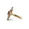 Bague 56 Bague en or 750 avec diamants et rubis 58 Facettes 1314