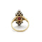 Bague 56 Bague en or 750 avec diamants et rubis 58 Facettes 1314