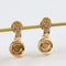 Boucles d'oreilles Bvlgari Bvlgari - Boucles d'oreilles en or jaune 18 carats et onyx 58 Facettes 126202