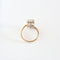 Bague 57 Bague Toi et Moi en or blanc et diamants 58 Facettes 152/23