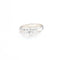 Bague Bague trois pierres en or blanc 18 carats avec diamants 58 Facettes 146/23