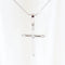 Collier Chaîne - Pendentif croix en or blanc et diamants 58 Facettes 159/24P