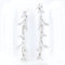 Boucles d'oreilles Boucles d'oreilles pendantes en or blanc et diamants taille brillant 58 Facettes 133721D