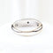 Bague 52 Bague pavée de diamants en or blanc 18 carats 58 Facettes VV1-C