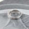 Bague Alliance - Bague en or blanc 18 carats et diamants 58 Facettes 131455B