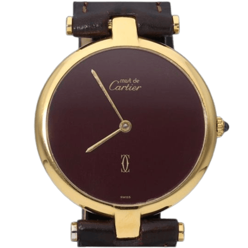 Montre Cartier Montre Must De Cartier Vermeil 58 Facettes MT41209