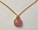 Collier Nudo Classic - Collier en or rose, quartz rose, calcédoine et diamants 58 Facettes