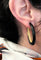 Boucles d'oreilles Pomellato Victoria - Boucles d'oreilles à clips en or rose et jais 58 Facettes