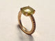 Bague 53 Pomellato Bébé - Bague en or rose 18 carats avec quartz citron 58 Facettes
