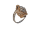 Bague 53 Chantecler Campanella - Bague micro en or blanc et diamants 58 Facettes