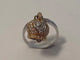 Bague 53 Chantecler Campanella - Bague micro en or blanc et diamants 58 Facettes