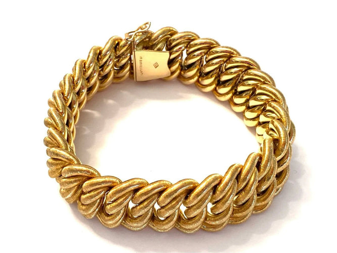 Bracelet Mario Buccellati - Bracelet en or jaune 18 carats 58 Facettes