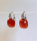 Boucles d'oreilles Pomellato Capri - Boucles d'oreilles en or blanc, corail et diamants 58 Facettes