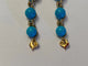 Boucles d'oreilles Chantecler Cherie - Boucles d'oreilles en or jaune, diamants et turquoise 58 Facettes
