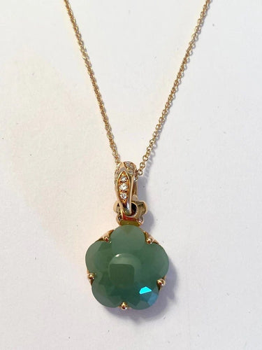 Collier Pasquale Bruni Bon Ton - Collier en or rose, jade, diamants et rubis 58 Facettes