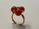 Bague 55 Chantecler Chérie - Bague en or rose 18 carats, diamants et corail 58 Facettes