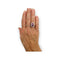 Bague 54 Bague de fiançailles - Bague en or jaune 18 carats rubis et diamants 58 Facettes 7598 A