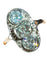 Bague 56 Bague en or jaune et or blanc 18 carats sertie de diamants 58 Facettes 7806 A