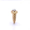 Bague 52 Rocaille - Bague en or jaune 18k et deux diamants taille ancienne 58 Facettes 149