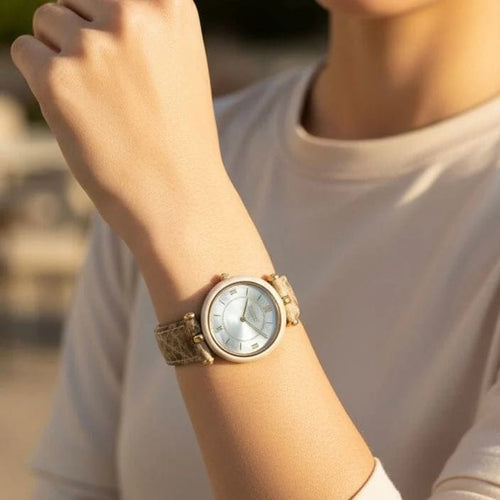 Montre Van Cleef & Arpels Pierre Arpels - Montre femme en or jaune 18 carats 58 Facettes 393