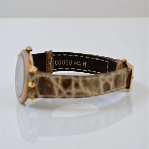 Montre Van Cleef & Arpels Pierre Arpels - Montre femme en or jaune 18 carats 58 Facettes 393